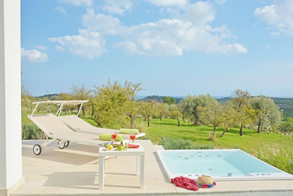 Villa Pettegola Tenuta Il Cavaliere Di Italia Noto- Vista Mare Mini Piscina Idromassaggio Exteriér fotografie