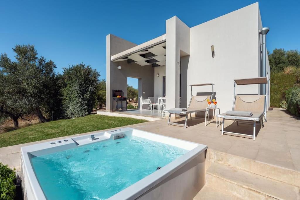 Villa Pettegola Tenuta Il Cavaliere Di Italia Noto- Vista Mare Mini Piscina Idromassaggio Exteriér fotografie